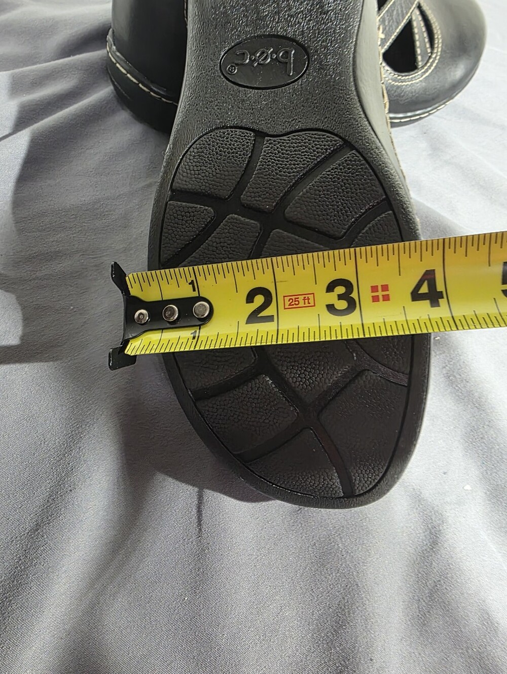 b.o.c. Black Women's Crisscross Mary Jane Flats Size 8.5 - Picture 13 of 13